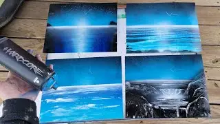 Different Ways to Spray Paint Water!