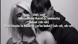 Karol G, Anuel Aa - Culpables -(LETRA)