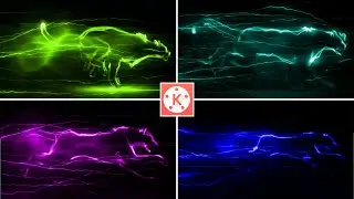 How To Make Gaming Intro In Kinemaster Android | How To Make Running Panther Intro In Kinemaster