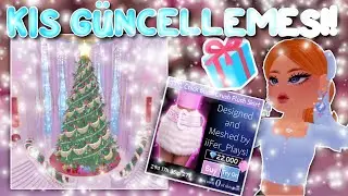 GLITTER FROST UPDATE! KIŞ GÜNCELLEMESİ GELDİ! HEDİYELEŞME! 2. GÜNÜN HEDİYESİ! Royale High Türkçe
