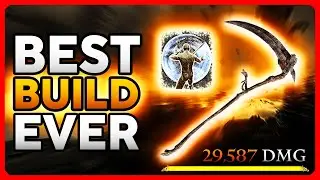 DESTROY EVERYTHING! Grave Scythe + Spinning Weapon AoW = The BEST Build in Elden Ring 1.10