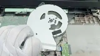 Asus X540U Вытащим неразборный кулер