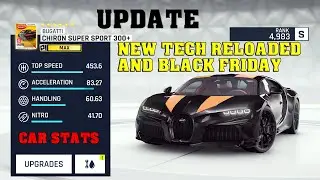 Asphalt 9 - New Tech and Black Friday Update (Car and stats)
