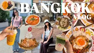BANGKOK VLOG 🇹🇭 | LOCAL FOOD 🥭🍚, CAFE HOPPING 🍵 (GOOD MATCHA!!), SHOPPING 🛍️, SPA!!! 🧖🏻‍♀️