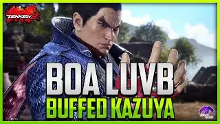 T8 v1.05 ▰ Boa Luvb Buffed Kazuya Rampage !!【Tekken 8】