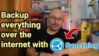 Using Syncthing to backup my server to a remote location