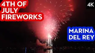 4th of July Fireworks (2024)  🎆  Marina del Rey, CA