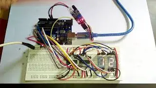 Object counter made with Arduino + IR sensor + 7 Segment displays + CD4511 IC