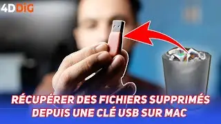 3 Solutions - Récupérer des fichiers supprimés depuis une clé USB sur Mac