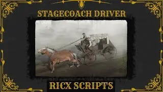 RedM Script - Stagecoach Driver - RedEM:RP Reboot/RSG/QBR/QR/VORP Script