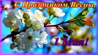 Лучшее поздравление с праздником Весны, С 1 мая!
