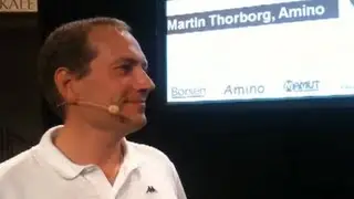 Martin Thorborg begaves af Amino brugere