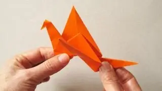 Origami Flapping Bird - Pájaro aleteador