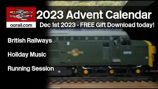 Model Railway Advent Calendar - December 1st 2023 | oorail.com