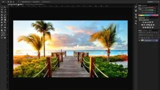 How to change picture background in photoshop