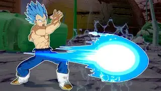 SSB Vegeta's NEW Level 7 kills from a ki-blast