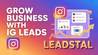Instagram Scraper and Email Finder Tool | Grow Business With Instagram Leads | LeadStal
