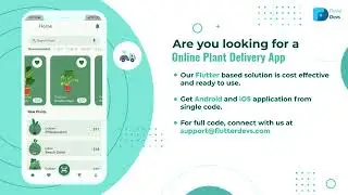Flutter Online Plant Delivery App