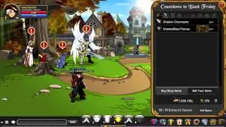 [AQW] - Black Friday Weapon Hunt! - Tuesday [ShadowBlast Flames]