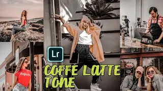 Tutorial Edit Foto Filter Coffe Latte Tone | Lightroom Mobile.