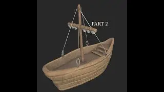 Stylized Boat - Part #2 - Tutorial: ZBrush & Substance Painter 2