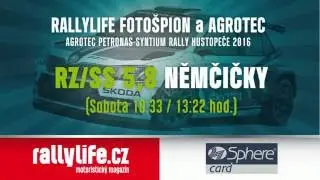 XII. AGROTEC PETRONAS Syntium rally Hustopeče RZ 5, 8 Němčičky