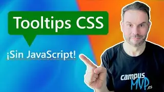 TUTORIAL: Cómo crear tooltips solo con CSS (sin JavaScript) 🏷️