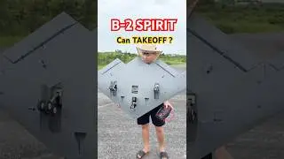 Epic B-2 Spirit RC Takeoff – Realistic Stealth Bomber Model!