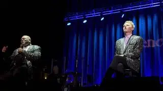 Ruben Studdard and Clay Aiken singing Impossible Dream - Plymouth, MA 17 Jan 2024