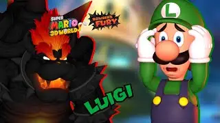 Bowser's Fury - Walkthrough Gameplay Part 2 (Fury Luigi)  HD