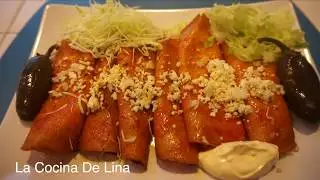 Enchiladas Mexicanas Fritas Michoacanas