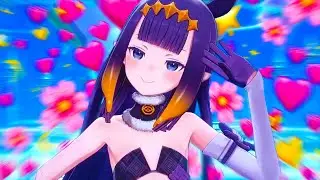 This is Ninomae Ina'nis and she's very cute