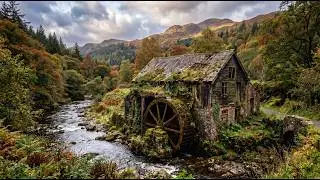 300 Year Old Abandoned Watermill Becomes a Dream Highland Mansion | Epoxy Floors & Luxury Interior