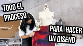 Creamos hasta nuestro propio estampado!! //  DISEÑO DE MODAS
