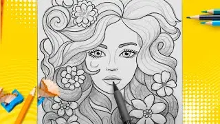 How To Draw A Girl  - Step By Step