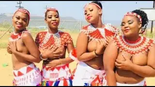 African Zulu maiden Virgins performs Part 1