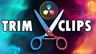 How To CUT And TRIM Video In Davinci Resolve - Quick Tutorial