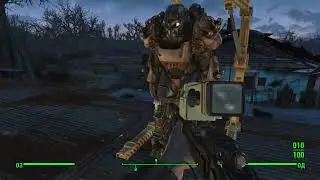 Fallout 4.День паркура или лучше не грози вертящемуся на казле.