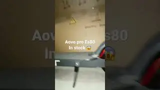 The new aovo pro es80 @ electronic-scooters.co.uk 🛴