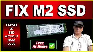 How to Repair M.2 SSD Without Data Loss | M2 SSD Repair (Step-by-Step Guide)