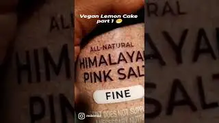 How to make vegan lemon cake