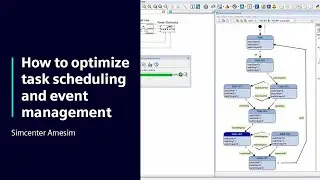 HOW TO Optimize task scheduling and event management with Simcenter Amesim | Tutorial