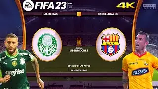 Palmeiras Vs Barcelona SC // Copa Libertadores [Next Gen PS5 /Series X] 4k
