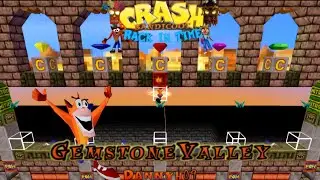 Crash Bandicoot - Back In Time Fan Game: Custom Level: Gemstone Valley By DannyH09
