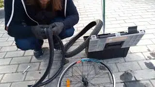 Бесплатна веломастерская от Спортлаб на Открытии велодорожки.