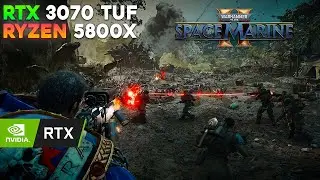 Warhammer 40,000: Space Marine 2 / RTX 3070 TUF, Ryzen 5800X