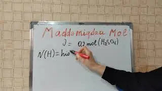 Mol. Maddə miqdarı