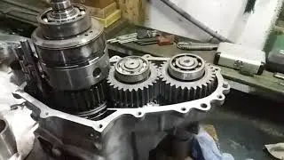 Gears instead of a chain in the transfer case