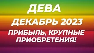 ♦️ДЕВА♍️ТАРО ПРОГНОЗ НА ДЕКАБРЬ 2023 ГОД ОТ МИЛЫ♥️!