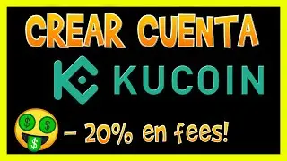 Como CREAR CUENTA en KUCOIN paso a paso + 20% de descuento en fees